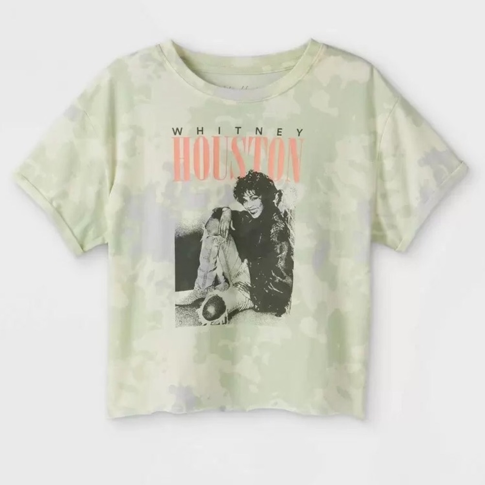 Girls' Whitney Houston Tie-Dye Short Sleeve Graphic T-Shirt